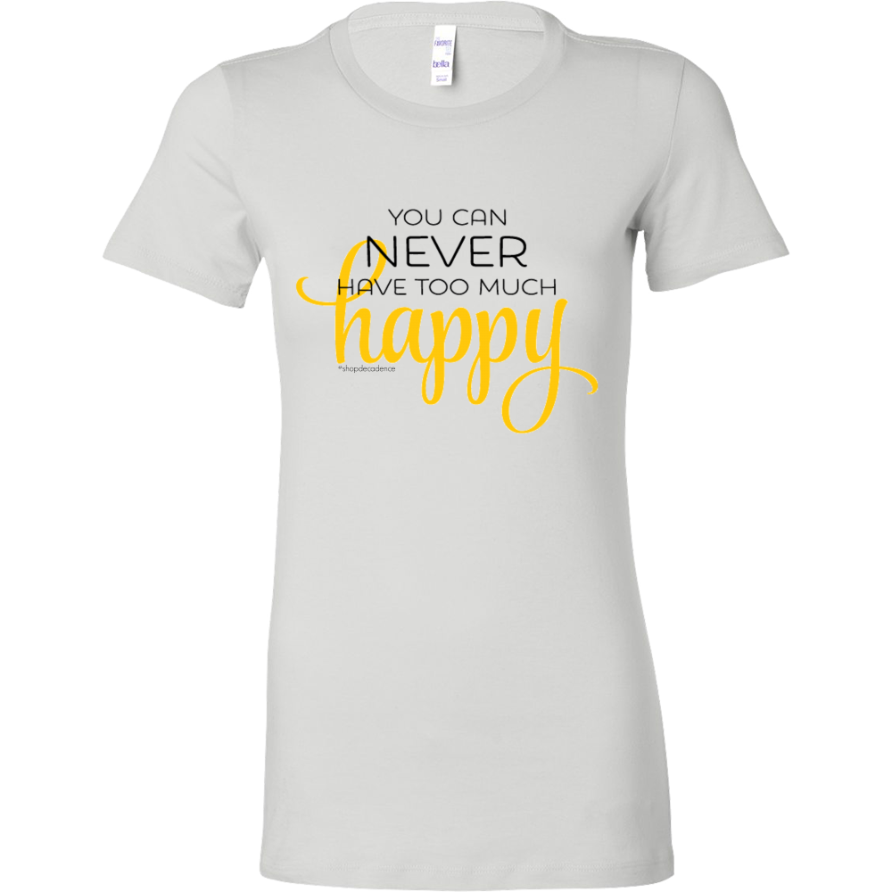 TOO MUCH HAPPY TEE - decadenceboutique - 1