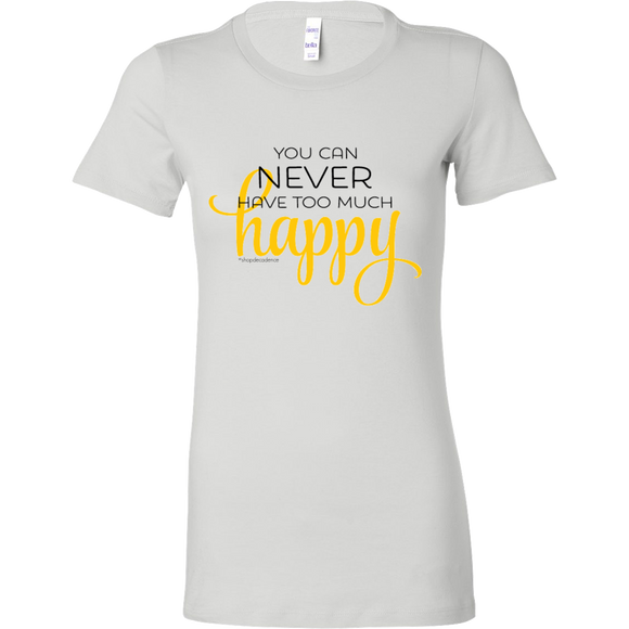 TOO MUCH HAPPY TEE - decadenceboutique - 1